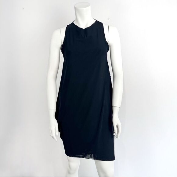 Marie Saint Pierre Sleeveless Black Dress Sz 1 - Picture 1 of 17